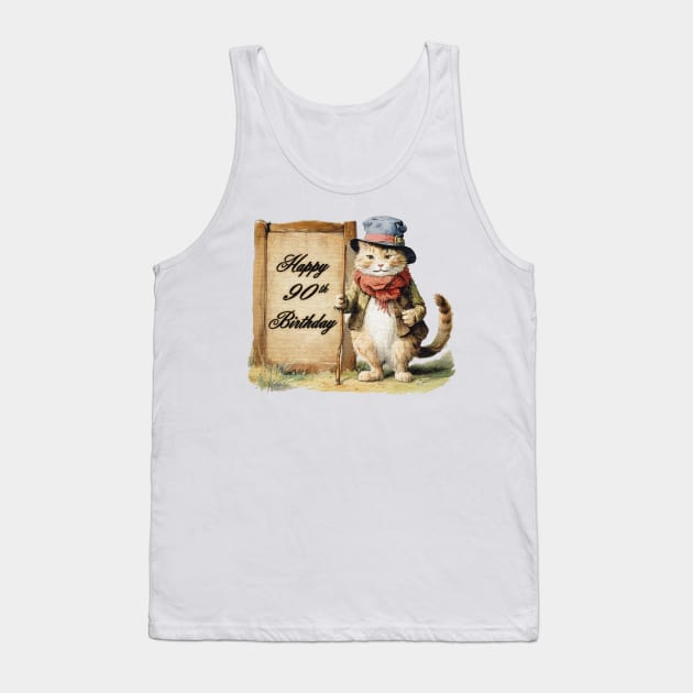 happy 90th birthday Tank Top by JnS Merch Store